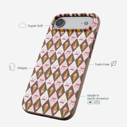 Chocolate Brown Neapolitan Dream iPhone Air Case