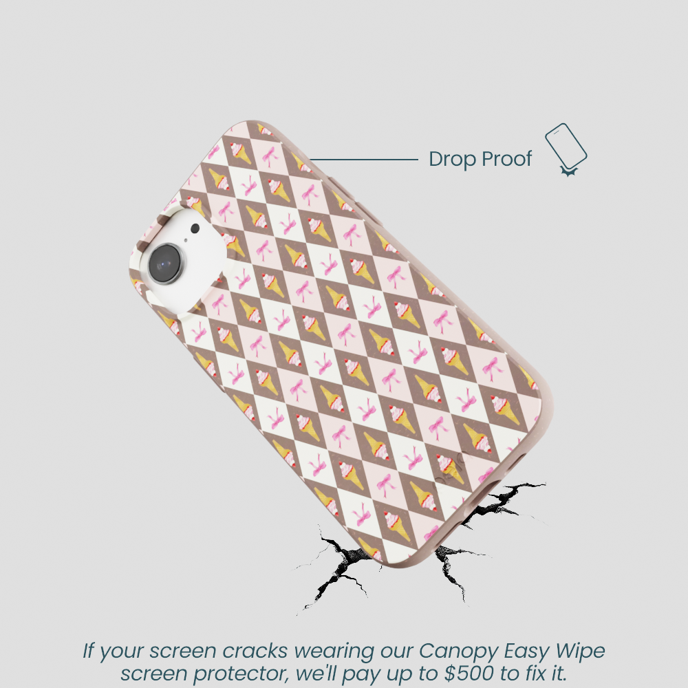 Chocolate Brown Neapolitan Dream iPhone 16e/17e Case