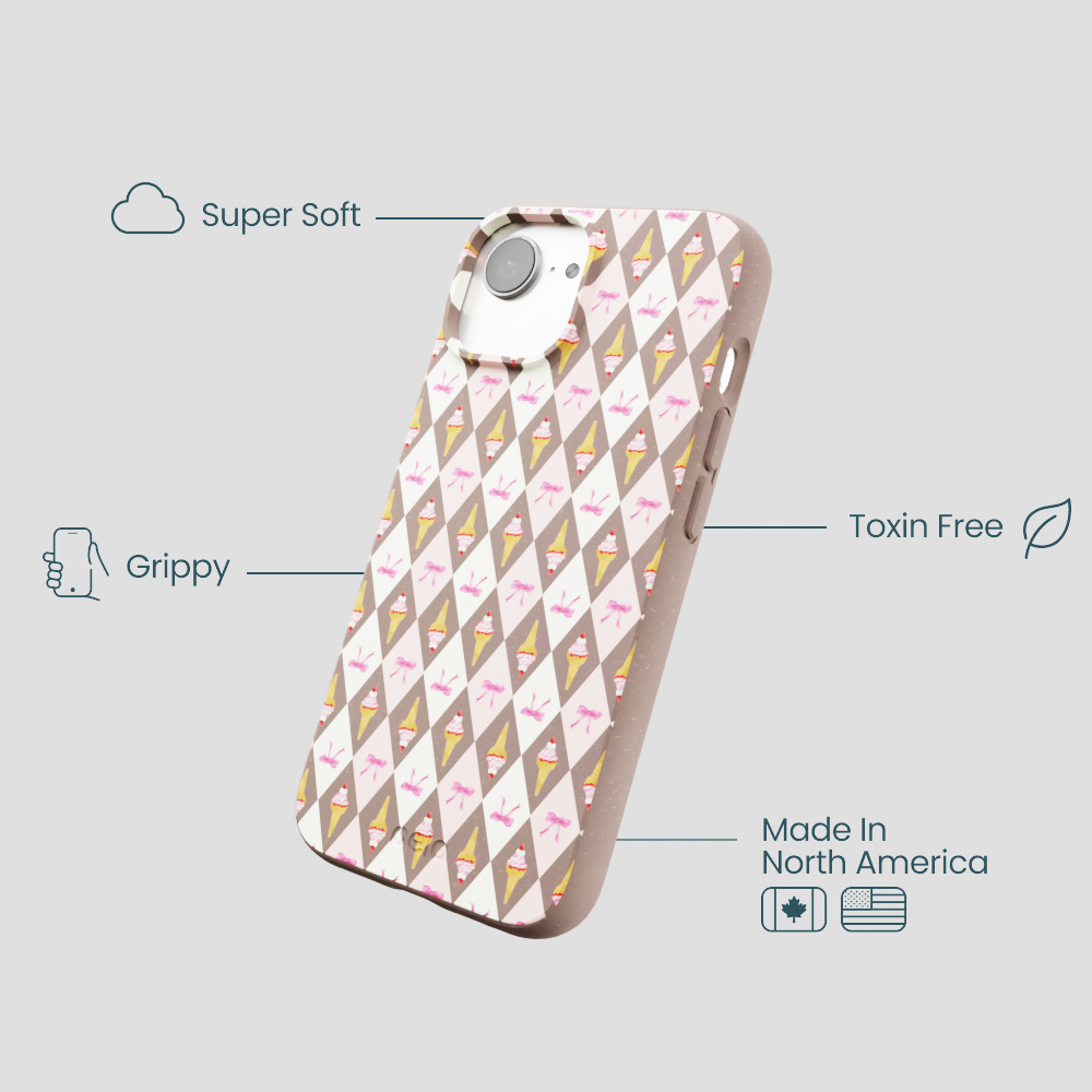 Chocolate Brown Neapolitan Dream iPhone 16e/17e Case