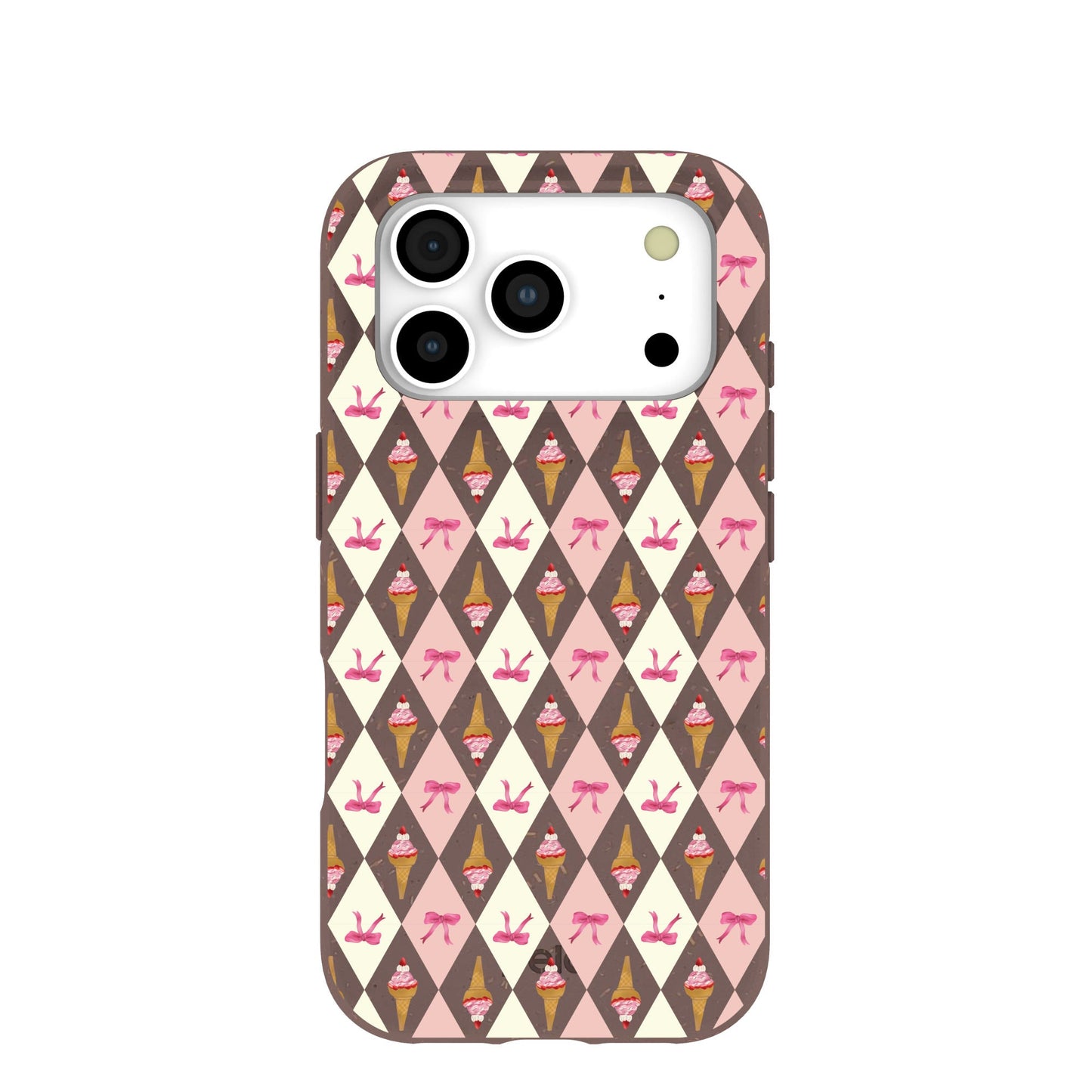 Chocolate Brown Neapolitan Dream iPhone 17 Pro Case