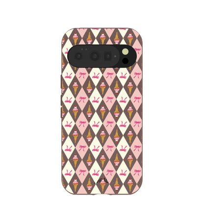 Chocolate Brown Neapolitan Dream Google Pixel 10/10 Pro Case
