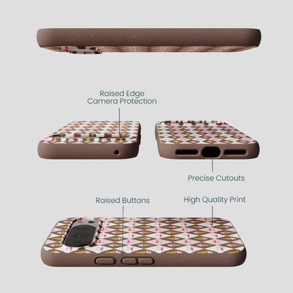 Chocolate Brown Neapolitan Dream Google Pixel 10/10 Pro Case