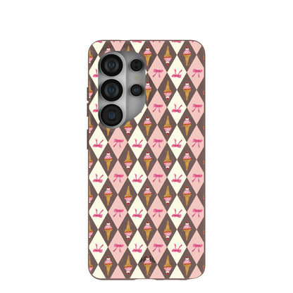 Chocolate Brown Neapolitan Dream Samsung Galaxy S26 Ultra Case