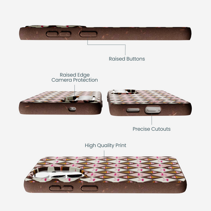 Chocolate Brown Neapolitan Dream Samsung Galaxy S26 Case