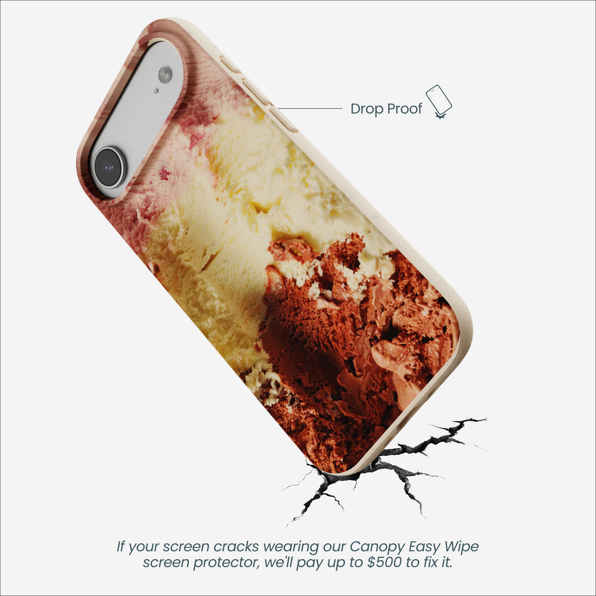 Seashell Neapolitan iPhone Air Case