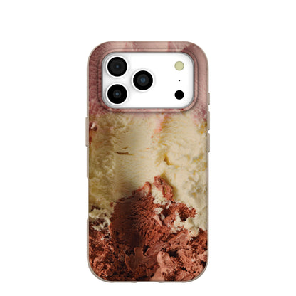 Seashell Neapolitan iPhone 17 Pro Case