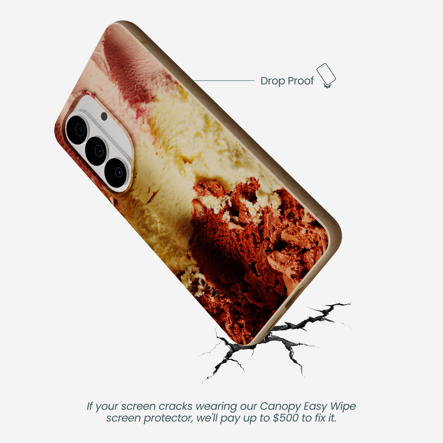 Seashell Neapolitan Samsung Galaxy S26 Case