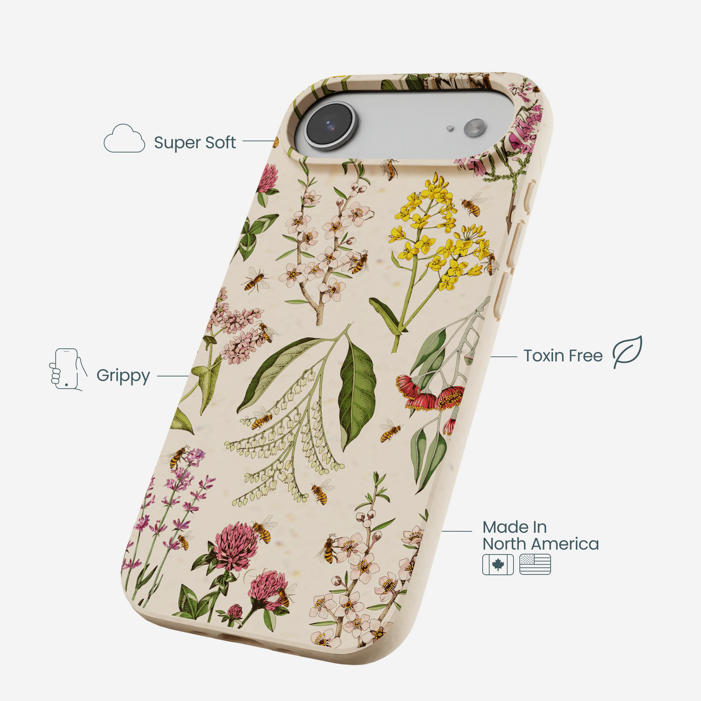 Seashell Nectar and Pollen iPhone Air Case