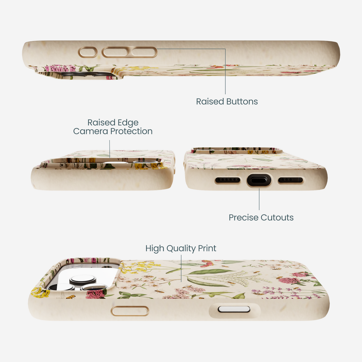 Seashell Nectar and Pollen iPhone 17 Pro Max Case