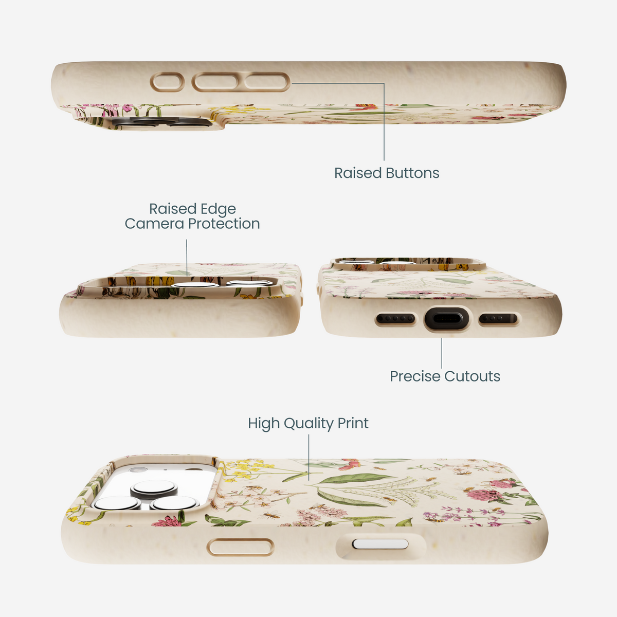 Seashell Nectar and Pollen iPhone 17 Pro Case