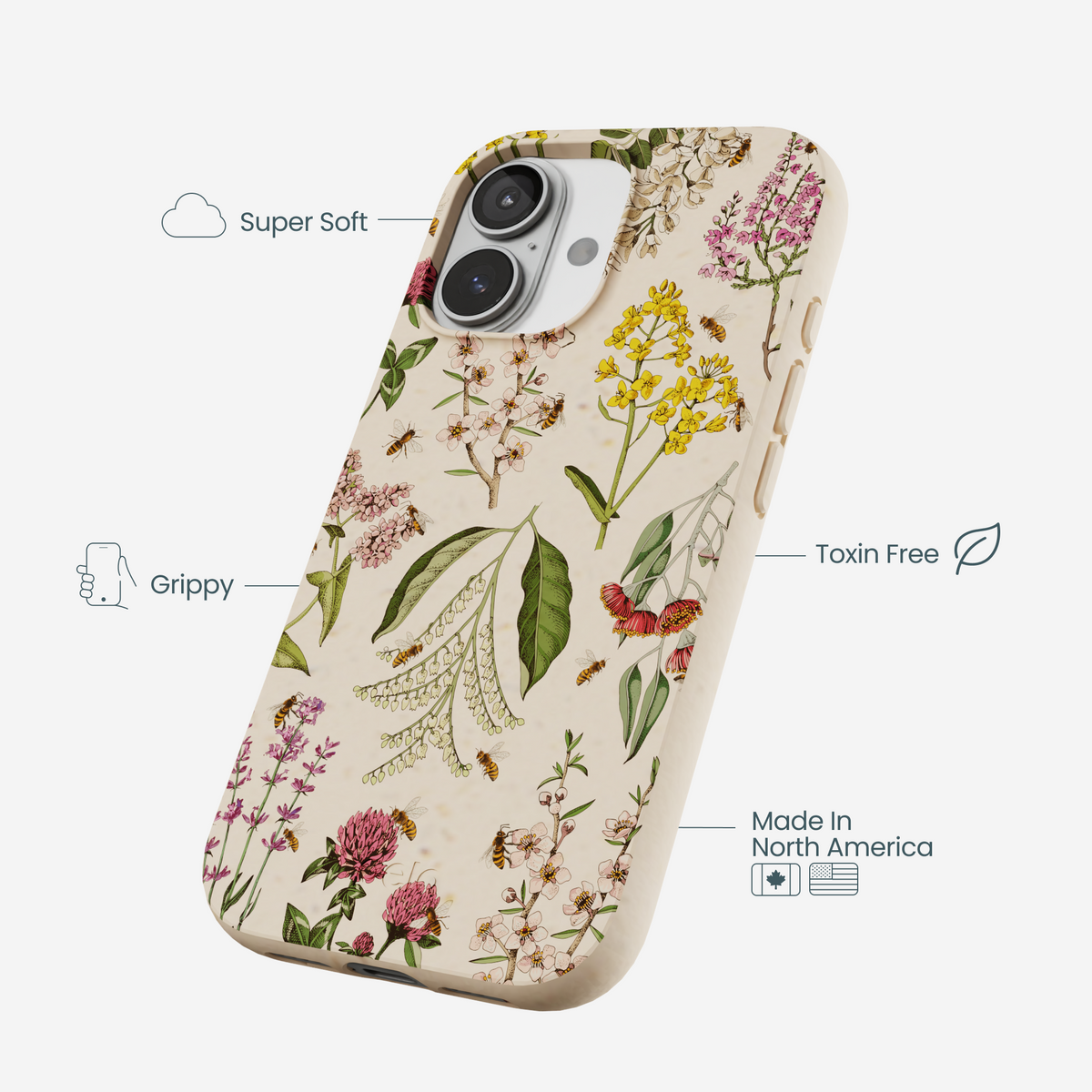 Seashell Nectar and Pollen iPhone 17 Case