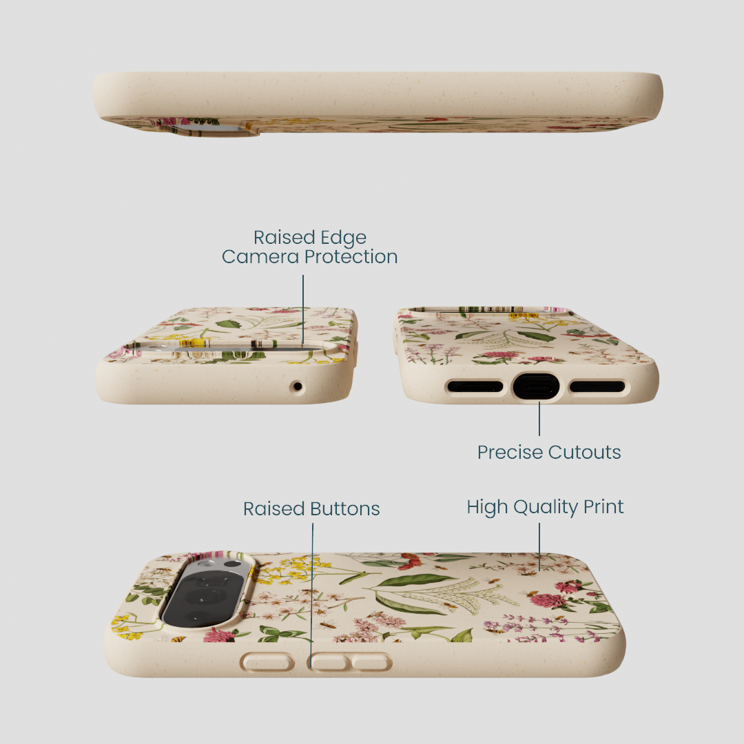 Seashell Nectar and Pollen Google Pixel 10/10 Pro Case
