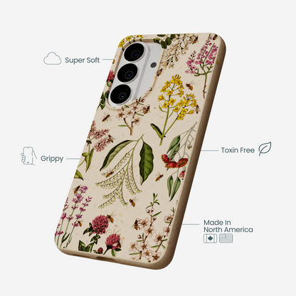 Seashell Nectar and Pollen Samsung Galaxy S26 Case