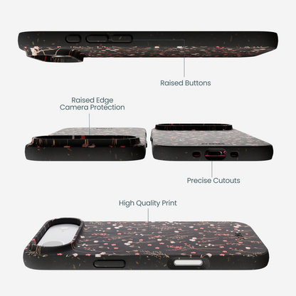 Black Night Garden iPhone Air Case