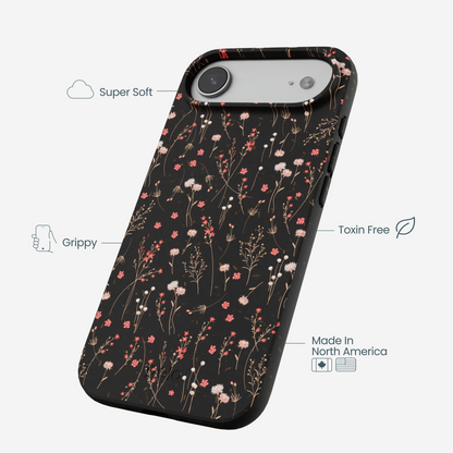 Black Night Garden iPhone Air Case