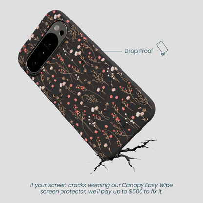Black Night Garden Google Pixel 10 Pro XL Case