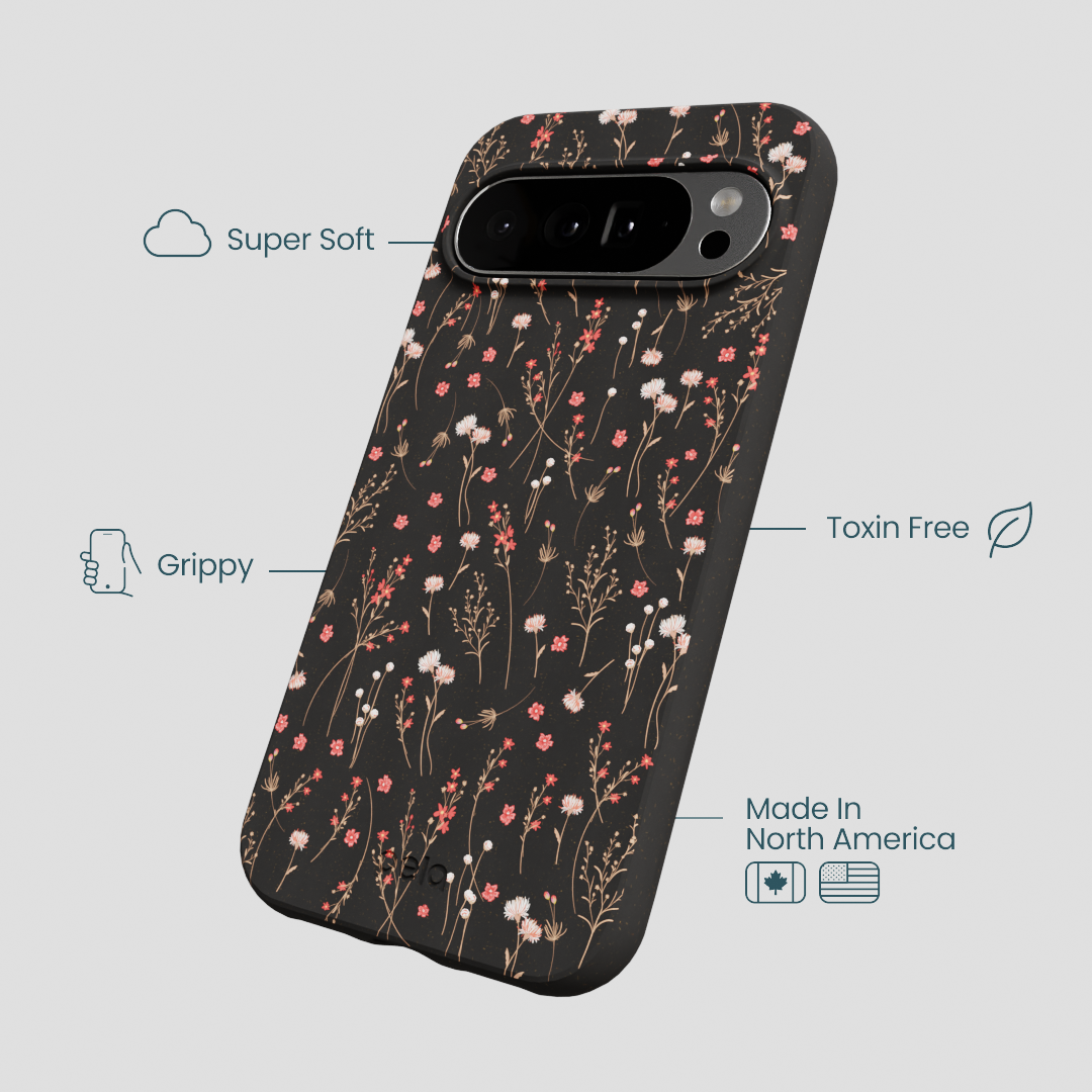 Black Night Garden Google Pixel 10 Pro XL Case