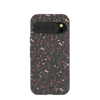 Black Night Garden Google Pixel 10/10 Pro Case