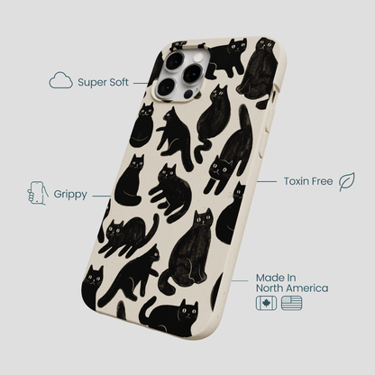 London Fog Night Meowers iPhone 12 Pro Max Case