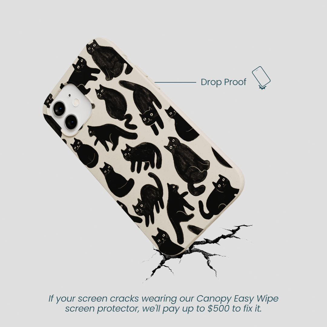 London Fog Night Meowers iPhone 12/ iPhone 12 Pro Case