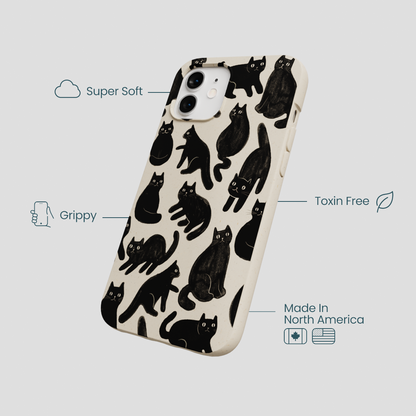 London Fog Night Meowers iPhone 12/ iPhone 12 Pro Case