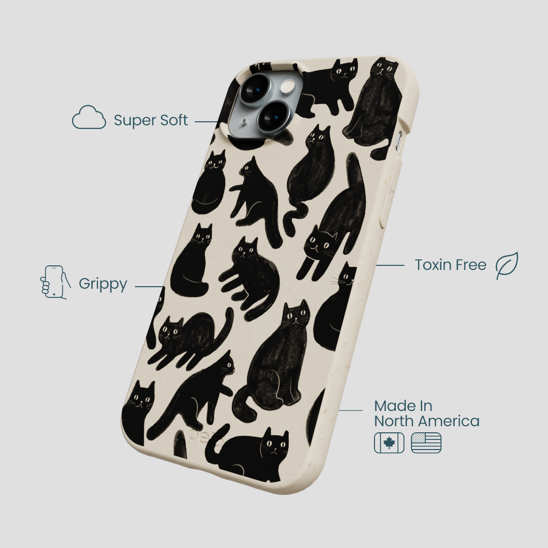 London Fog Night Meowers iPhone 14 Plus Case