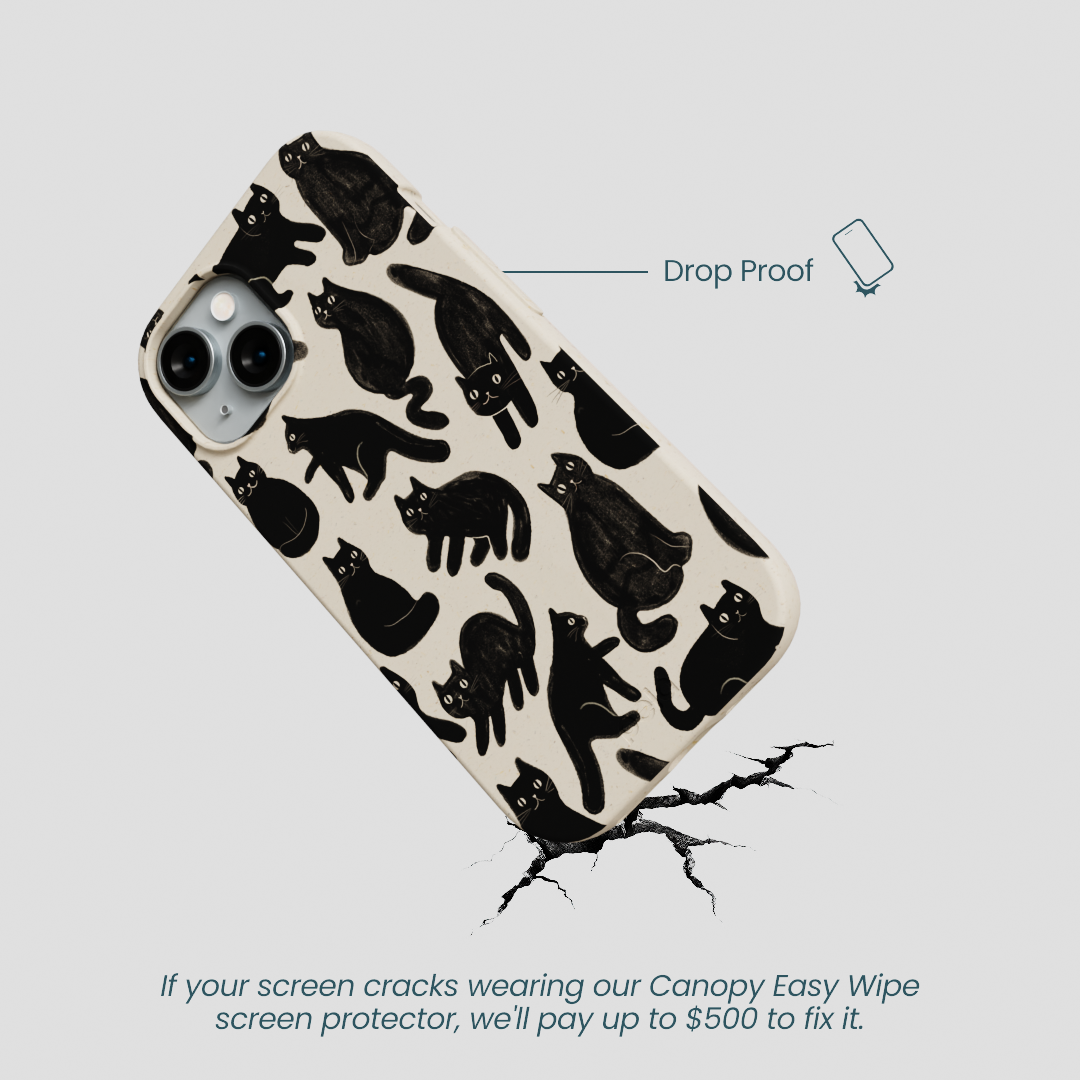 London Fog Night Meowers iPhone 14 Case