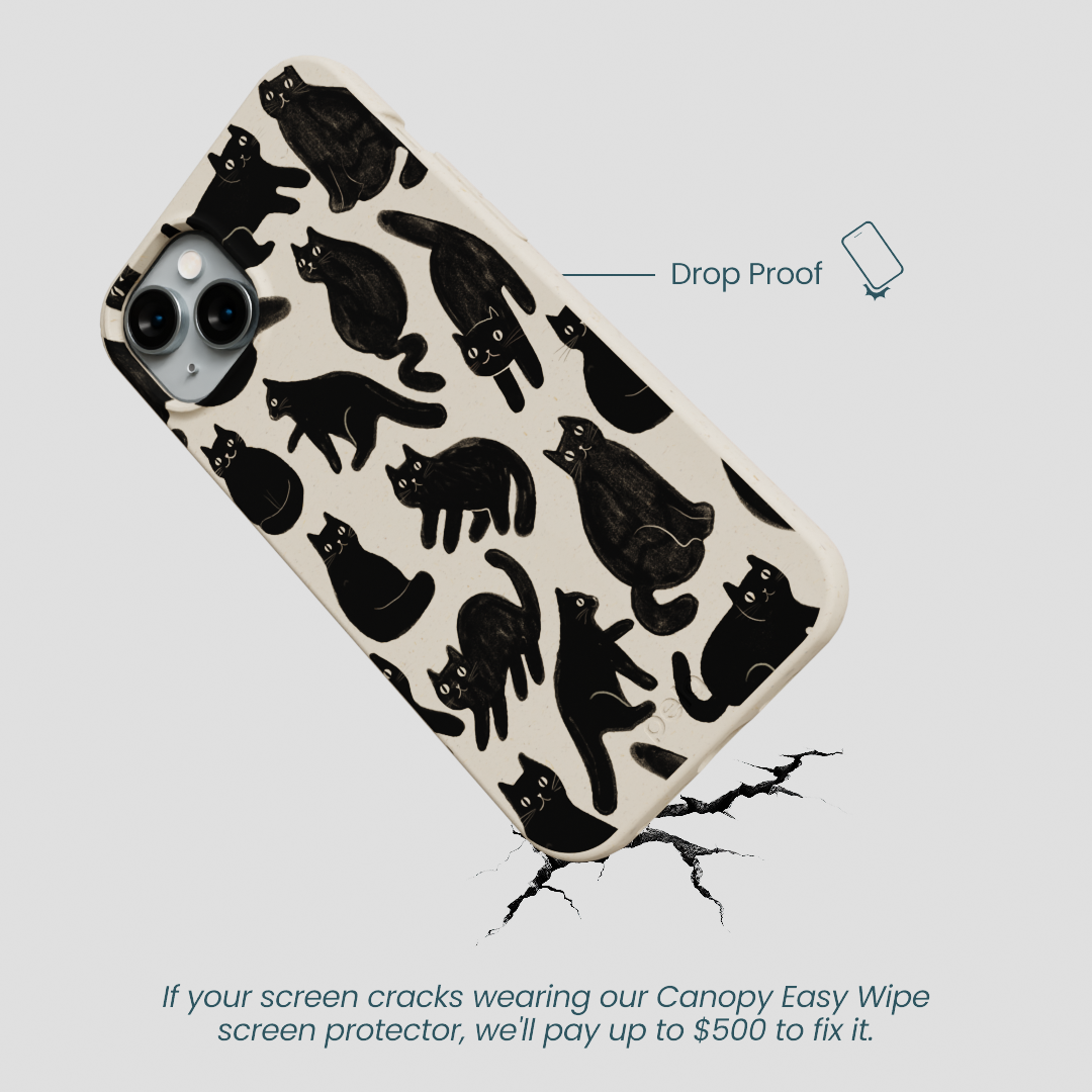 London Fog Night Meowers iPhone 15 Plus Case
