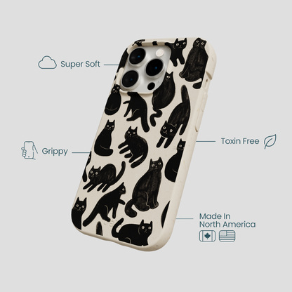 London Fog Night Meowers iPhone 15 Pro Case