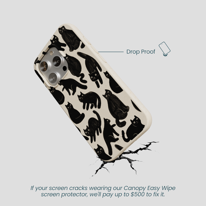 London Fog Night Meowers iPhone 16 Pro Case