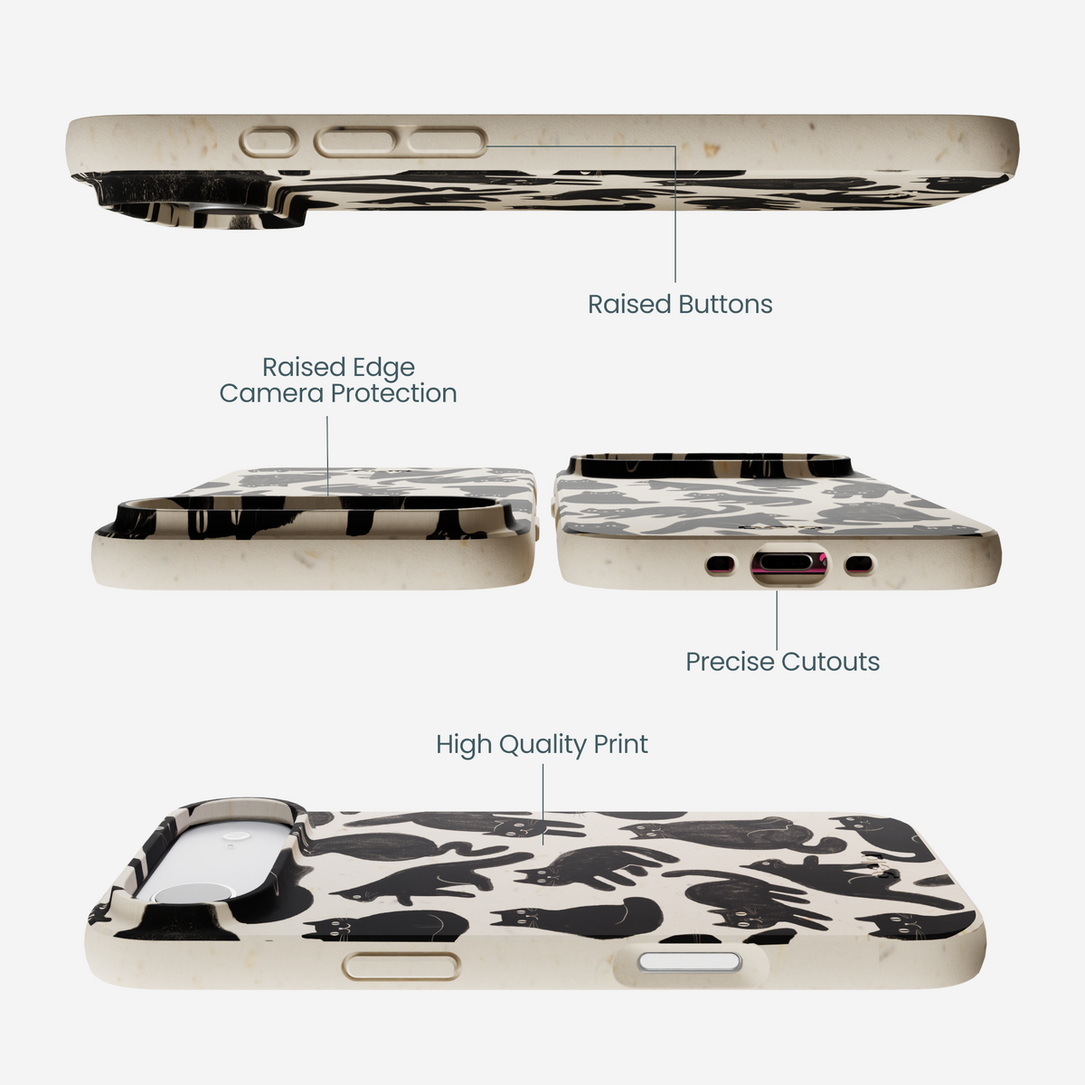 London Fog Night Meowers iPhone Air Case