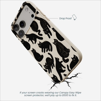 London Fog Night Meowers iPhone 17 Pro Max Case