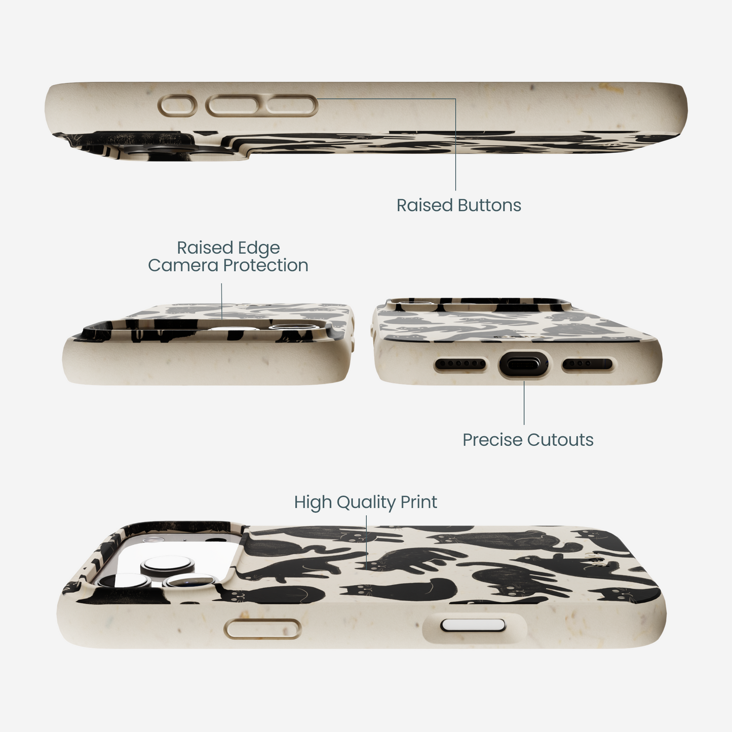 London Fog Night Meowers iPhone 17 Pro Max Case