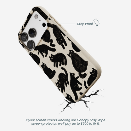 London Fog Night Meowers iPhone 17 Pro Case