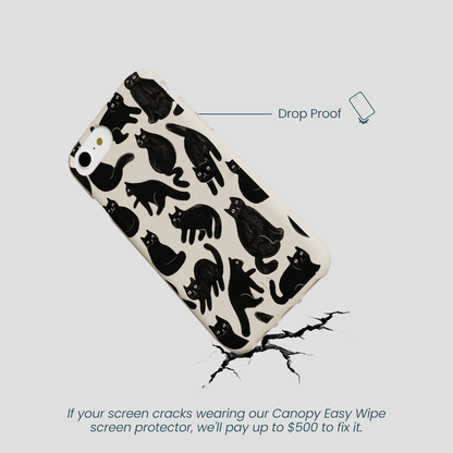 London Fog Night Meowers iPhone 6/6s/7/8/SE Case