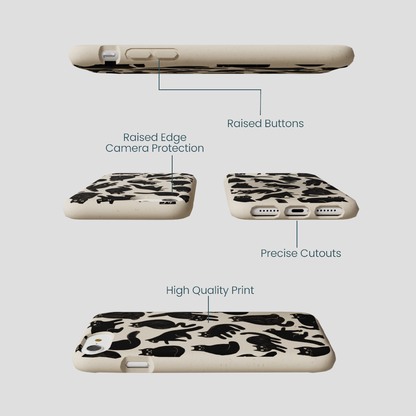 London Fog Night Meowers iPhone 6/6s/7/8/SE Case