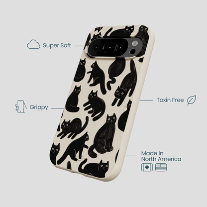 London Fog Night Meowers Google Pixel 10/10 Pro Case
