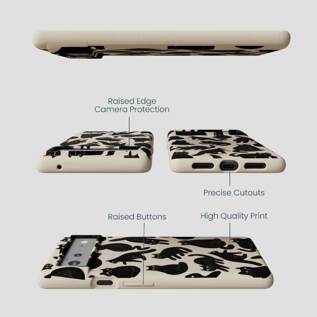 London Fog Night Meowers Google Pixel 6a Case