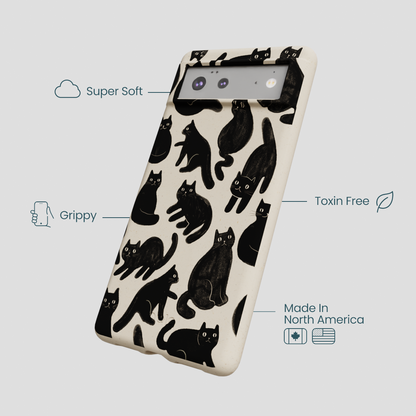 London Fog Night Meowers Google Pixel 6 Case