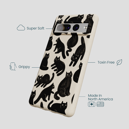 London Fog Night Meowers Google Pixel 7 Pro Case