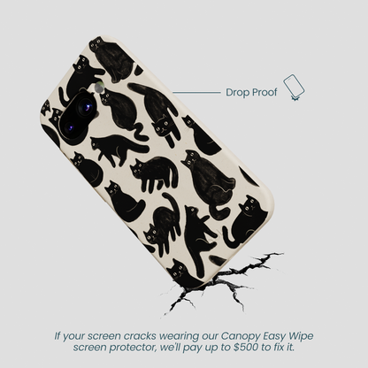 London Fog Night Meowers Google Pixel 9a Case