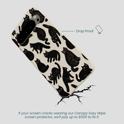 London Fog Night Meowers Google Pixel 9 Pro XL Case