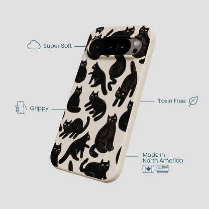 London Fog Night Meowers Google Pixel 9/9 Pro Case