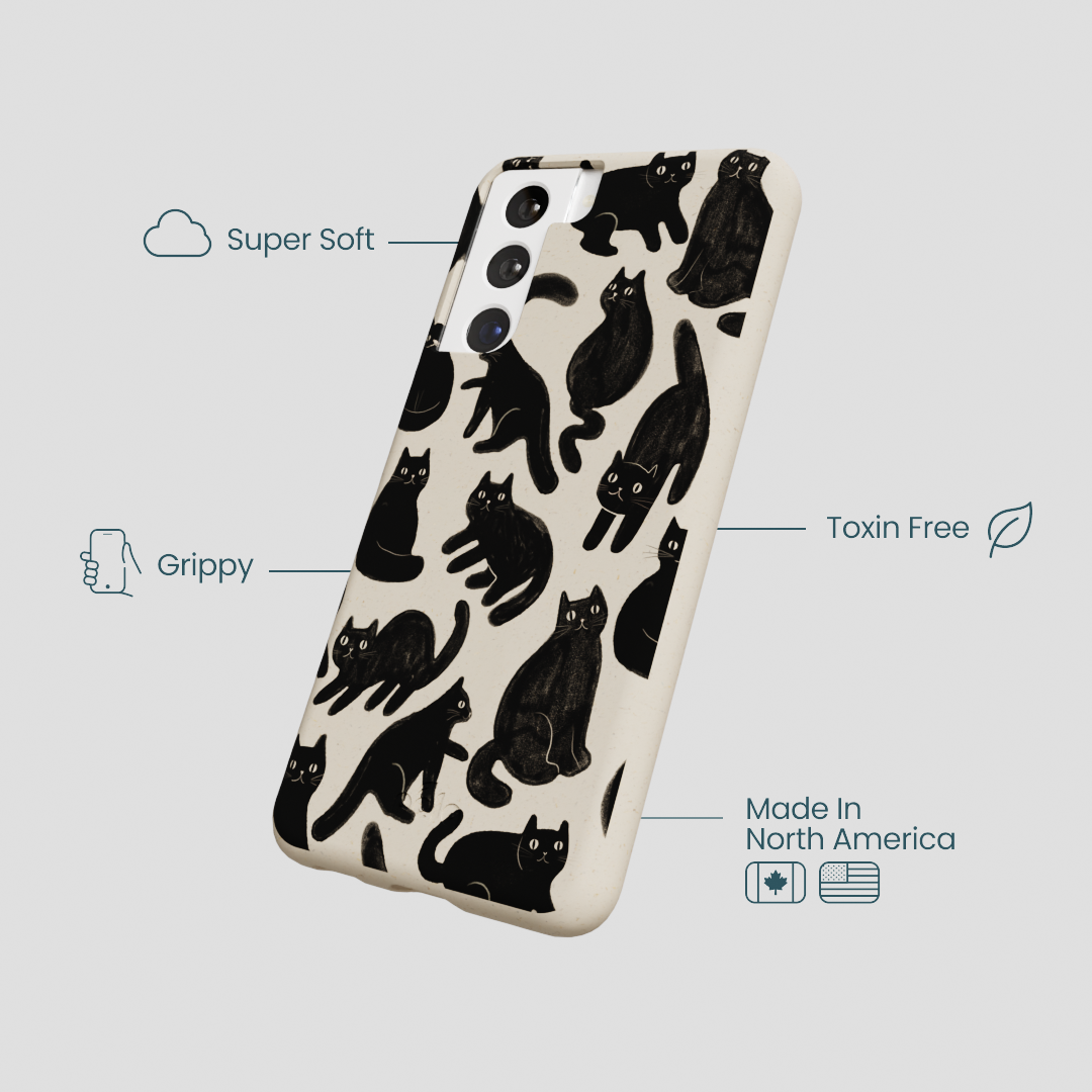 London Fog Night Meowers Samsung Galaxy S21 Case