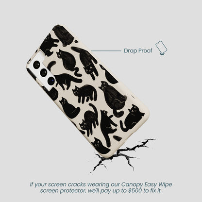 London Fog Night Meowers Samsung Galaxy S22 Case