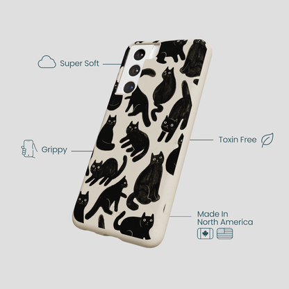 London Fog Night Meowers Samsung Galaxy S22 Case