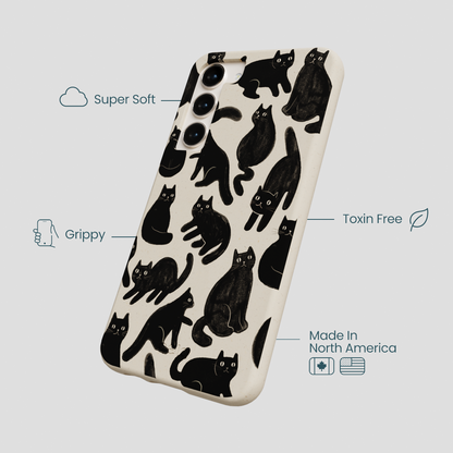 London Fog Night Meowers Samsung Galaxy S23+(Plus) Case