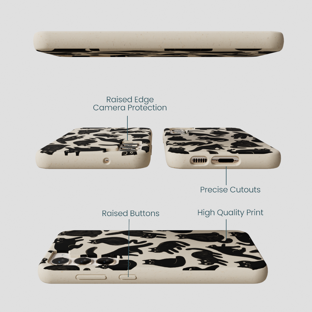 London Fog Night Meowers Samsung Galaxy S24+(Plus) Case