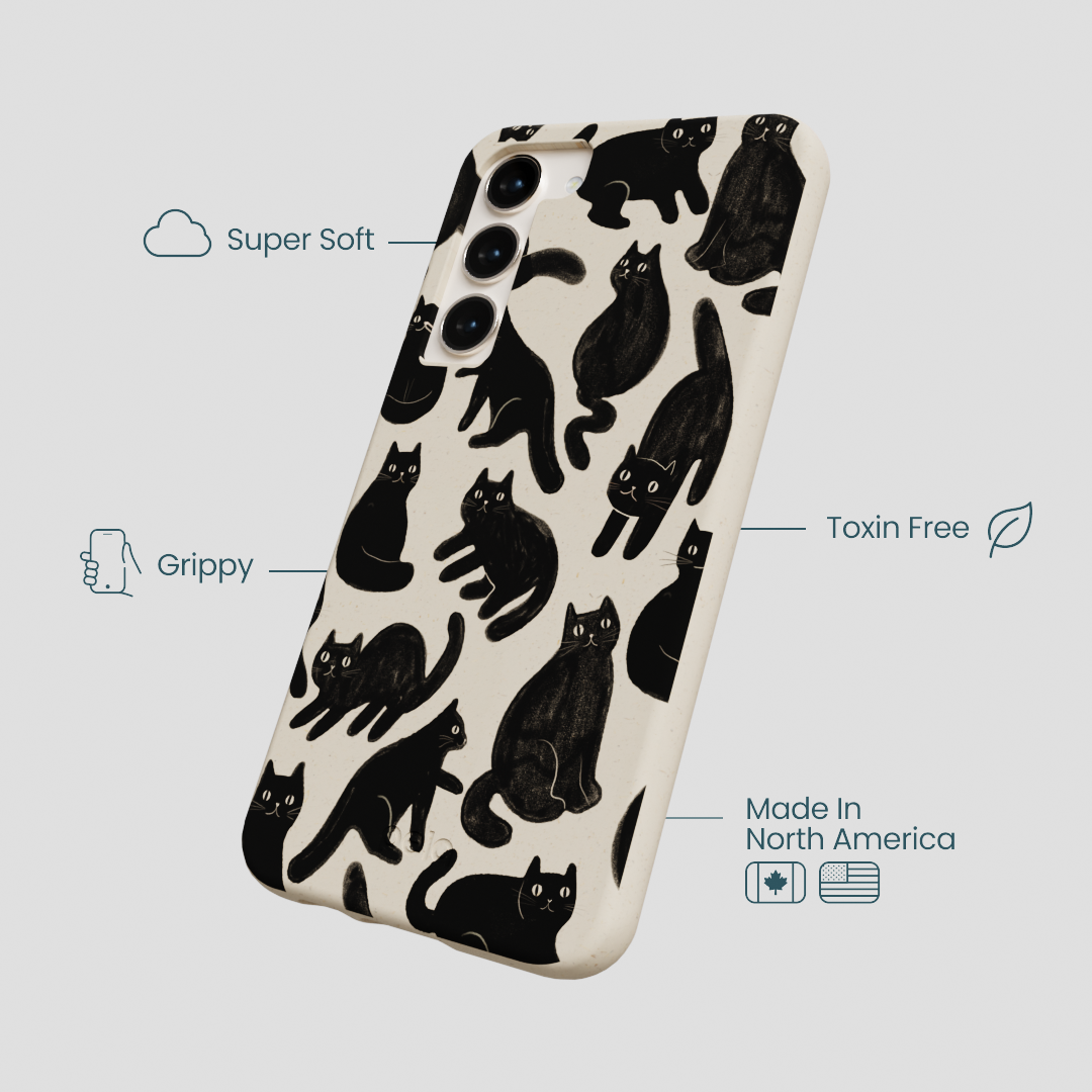 London Fog Night Meowers Samsung Galaxy S24+(Plus) Case