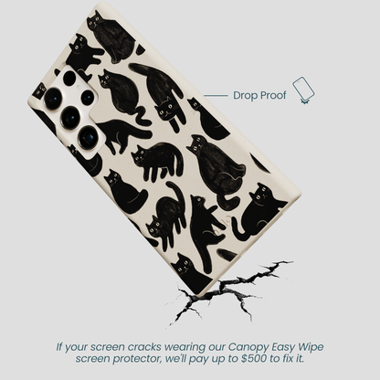 London Fog Night Meowers Samsung Galaxy S24 Ultra Case